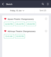 Kottayam Theaters On Twitter Finally Sketch Booking Opened In Changanassery 3 Shws In Apsara 2 Shws In Abhinaya With So Many Releases Some Christmas Rlz Movies Still Doing Well N that thot hurts me quite a lot. finally sketch booking opened in
