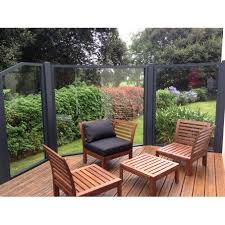 Brise Vent En Aluminium A Pan Coupe Et Avec Vitrage Brise Vent Piscine Amenagement Paysager Brise Vent Terrasse