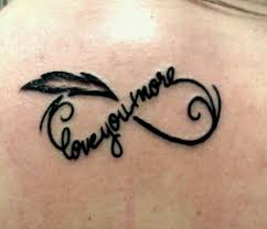 Love You More Graci And I Say This To Each Other Every Night She Is Away From Me I Want This Tattoo Bad Tattoos Tattoos Love You More Tattoo Love Tat