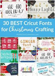 You will still need to own the cartridges to cut out your design, though. 30 Best Christmas And Holiday Fonts For Crafts Cricut Christmas Fonts