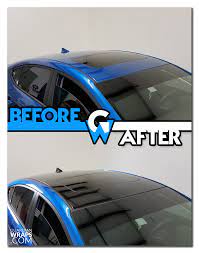Wrapping your own car might be cheaper if you know what you're doing. 2017 Hyundai Elantra Gloss Black Roof Vinyl Wrap Vinyl Wrap Car Car Hyundai Car Wraps Vinyl