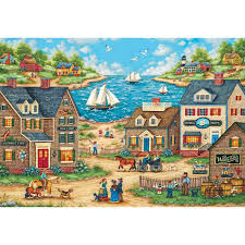 Fyi, it takes much longer than 4x to complete a 4,500 piece puzzle compared to completing 4 1,000 piece puzzles. Masterpieces Inc Mr Wiggins Whirligigs 1000 Piece Large Ez Grip Jigsaw Puzzle Jigsaw Puzzles Large Puzzle Pieces Whirligig