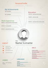 A resume background image is one that appears behind your text and other design elements of your resume. Professional Retro Resume Cv With Background Links Vector Eps 10 Royalty Free Cliparts Vectors And Stock Illustration Image 80184210