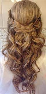 This braided updo for long hair spells elegance and class! Braided Curly Do Girly Hair Girl Curly Hair Ideas Hairstyles Braided Curly Do Girly Hairstyles Braids For Long Hair Hair Styles Classic Wedding Hair