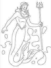 Merman coloring pages are a fun way for kids of all ages to develop creativity, focus, motor skills and color recognition. Merman Coloring Pages Coloring Home