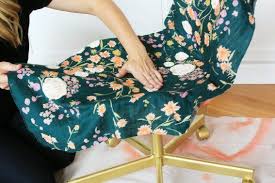 Ikea Hack Snille Swivel Chair Goes From Mod To Feminine Ikea Hack Swivel Chair Ikea Chair