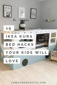 8 Tricks That Will Make Your Bedroom The Most Cozy Place In The World Everything You Are Looking For Ikea Kura Kura Bed Hack Ikea Kura Bed