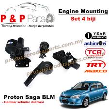 Find almost anything for sale in malaysia on mudah.my, malaysia's largest marketplace. Engine Mounting 4pcs Set Proton Saga Blm 1 3 1 6 1 Year Warranty Proton Perodua Parts Online Store For Proton And Perodua Car Spare Parts