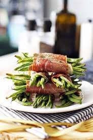 I think that i could go to town on those things and fill up before the main course even comes to the table. 4 Ingredient Prosciutto Wrapped Green Beans Yay For Food