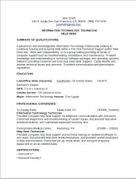 Here are examples of objectives for it technician resumes without experience: Easy It Resume Extensions