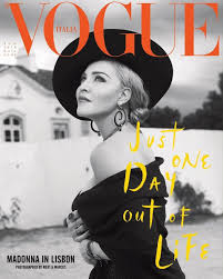 Madonna For Vogue Magazine Italia August 2018 Madonna Vogue Vogue Magazine Covers Vogue Italia