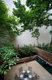 The Little French Bullblog Townhouse Garden Urban Garden Backyard