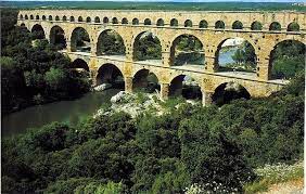 Arq Urb Rom H5 Acueducto Pont Du Gard Roman Aqueduct Gard Nimes