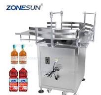 ZONESUN ZS-LP800S Automatic Round Rotary Plastic Glass Bottle Unscramb