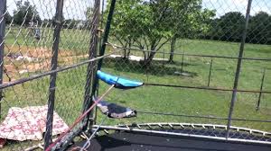 My son is going to love it!! How To Make A Trampoline Wrestling Ring And Steel Cage Youtube
