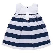 Free Shipping Target Baby Fashion Chicco Newborn Girls Sleeveless Stripe Dress Navy White With Images Girl Outfits Newborn Girl Outfits Striped Dress