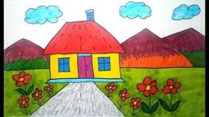 How To Draw Simple Scenery For Kids Drawing For Beginners Village Scenery Drawing Sometimes a simple refresh solves this issue. draw simple scenery for kids drawing