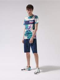 No options have been selected. Jersey Shorts With Floral Pattern Cropp Yd541 59x