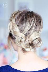 Beautiful Braided Bun Quick Easy And Fun Hair Styles Diy Hairstyles Stylish Hair