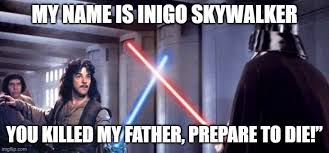 Inigo Skywalker - Imgflip