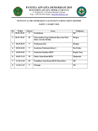 We did not find results for: Susunan Acara Pemilihan Calon Ketua Bem Tahun 2019