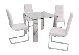 Shop the top 25 most popular 1 at the best prices! Mckenzie Small Square Glass Dining Table 90cm