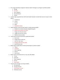 Soal Ilmu Gizi
