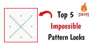 After a minute or two, your android's lock screen will. Top 5 Impossible Pattern Locks 2019 Patternlocks Star Pattern Lock Youtube