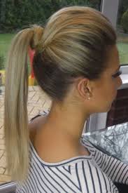 Part your hair as desired, tease the hair at the crown with a tail comb, then pull your hair into a ponytail. 31 Teased Hairstyles Ideas Long Hair Styles Pretty Hairstyles Hair Inspiration