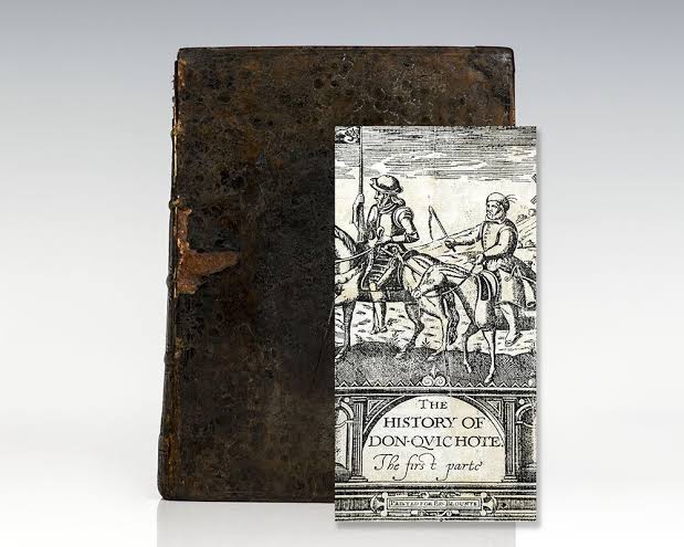 A imortalidade de La Mancha: uma das primeiras edições ilustradas de Dom Quixote., gerada com IA
