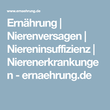 Ernahrung Nierenversagen Niereninsuffizienz Nierenerkrankungen Ernaehrung De Niereninsuffizienz Nierenversagen Erkrankungen