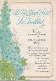 2 Used Greeting Cards With Helen Steiner Rice Inspirational Poems Good Shape C1970s Gibson C Helen Steiner Rice Helen Steiner Rice Poems Inspirational Poems