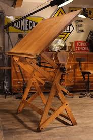 renaud jaylac antiquites brocante toulouse meuble industriel metier table a dessin en bois meuble de metier table a dessin