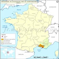 Italy borders it on the east with the metropolitan city of turin and the province of cuneo, region of piedmont. Alpes Maritimes Carte De Localisation Alpes Maritimes Departement France