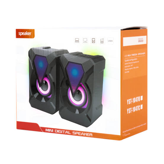 Parlantes Usb + Tipo C Jaltech Pc