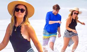 First and foremost, submissions must be about olivia! Olivia Wilde Looks Sensational In A Swimsuit As She Frolicks On The Beach With Fiance Jason Sudekis Daily Mail Online