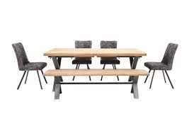 The extra large round dining table. Earth Large Dining Table 4 Dining Chairs And Large Dining Bench Furniture Village