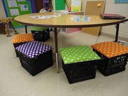 If You Need Something Lower To The Ground Go For Some Diy Milk Crate Seats Crate Seats Diy Classroom Classroom Seating