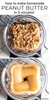 Making Your Own Homemade Peanut Butter Is So Easy It Only Takes 2 Ingredients And 5 Minut Butter Recipes Homemade Food Processor Recipes Peanut Butter Recipes