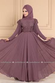 Moda Selvim Kolu Pelerinli Tesettur Abiye 2051pn204 Gul Kurusu Elbiseler Moda Stilleri Elbise