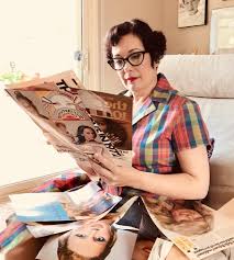 If you're using a darker lipstick, apply it with a brush. Style Profile Gabriela Hernandez Designer Cosmetics Historian Founder Of Besame Cosmetics Run Around Chic