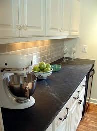 Honed black absolute is no more difficult to keep clean than any other standard counter top material. Soapstone Counters They Re Long Lasting Stay Clean Your Kitchen Deserves Them See Why Designed Kitchen Remodel Countertops Replacing Kitchen Countertops Kitchen Remodel Small