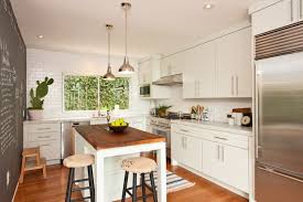 chalkboard accent wall kitchen