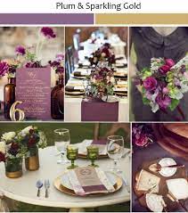 Plum And Gold Themed Wedding Plum Wedding Decorations Plum Wedding Gold Wedding Decorations