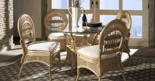 Armless Rattan Dining Set Rattan Furniture Set Wicker Patio Furniture Wooden Patio Furniture