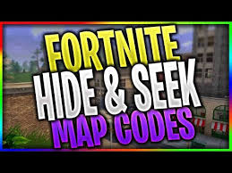 Был ли этот ответ полезен? Hide And Seek Map Codes In Fortnite Must Try Youtube