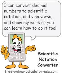 Scientific Notation Converter Convert To Or From Decimal Number