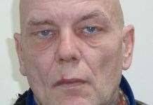 Public help police officers to find wanted man Christopher Tilley in  Stamford