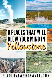 10 Places In Yellowstone National Park That Will Blow Your Mind In 2020 Yellowstone National Park Vacation National Park Vacation National Parks Trip