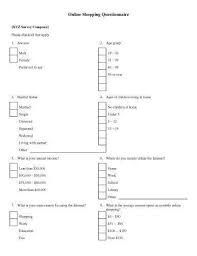 It also helps to know whether the customer is happy with the buying process and the way they got information about the website. Online Shopping Questionnaire Questionnaire Template Survey Template Questionnaire
